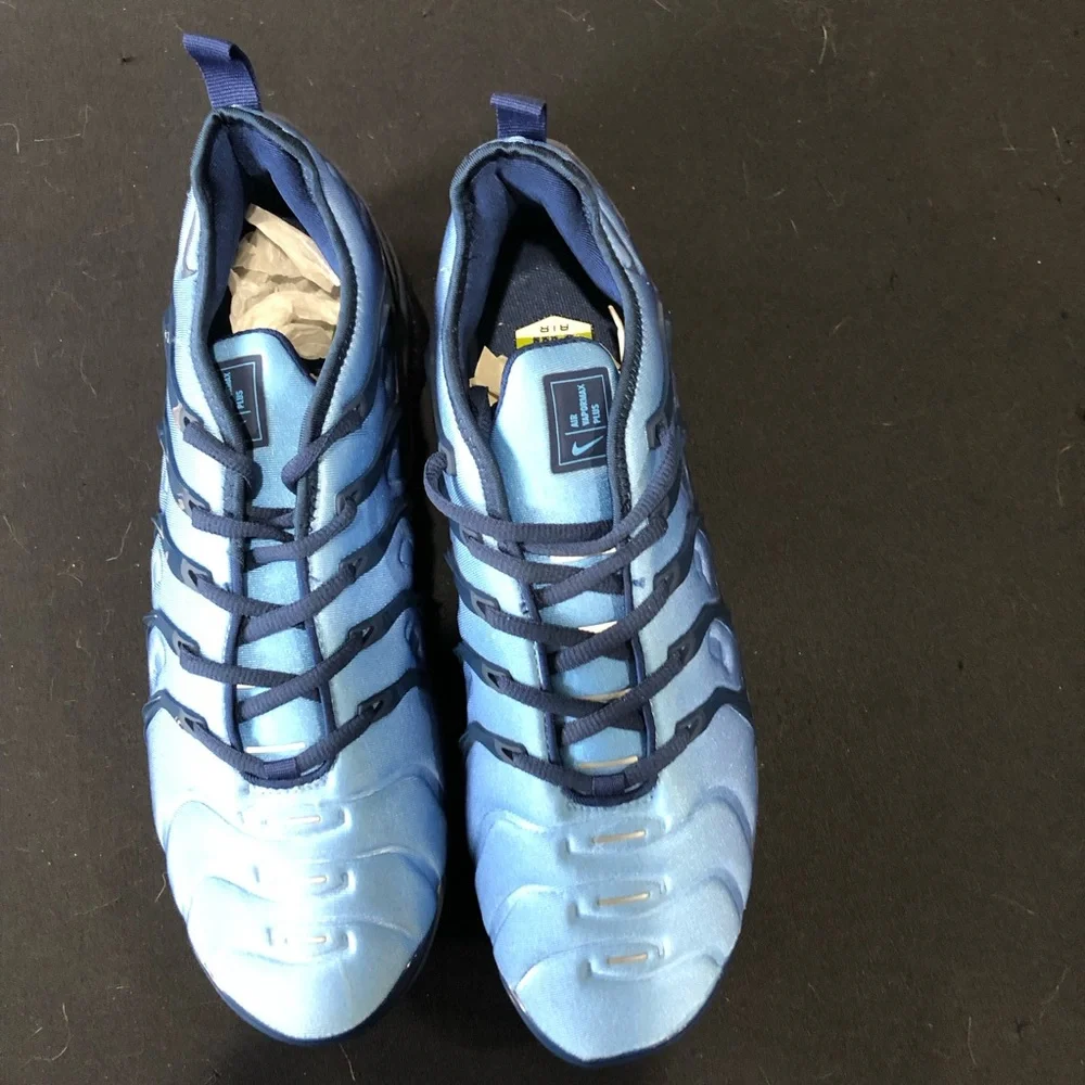 New Nike men’s vapormax plus obsidian and Navy blue 11 - Picture 1 of 5